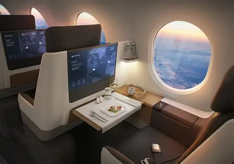 LATAM Business Class Interior